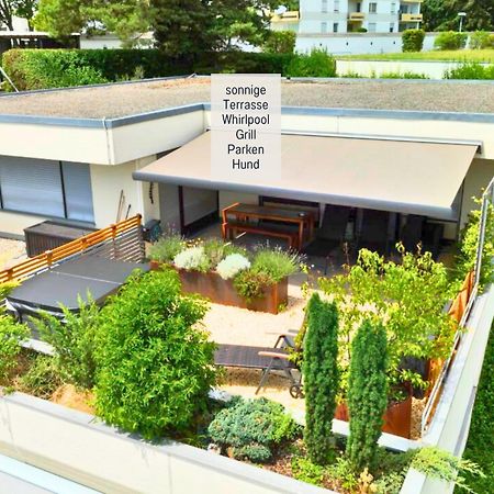Sonnenterrasse - 3 Schlafzimmer, Whirlpool & Alpenblick - Perfekt Fuer Romantik Oder Familienurlaub Mit Kind , Hund Willkommen By Ferienwohnenamsee - Uberlingen Zewnętrze zdjęcie