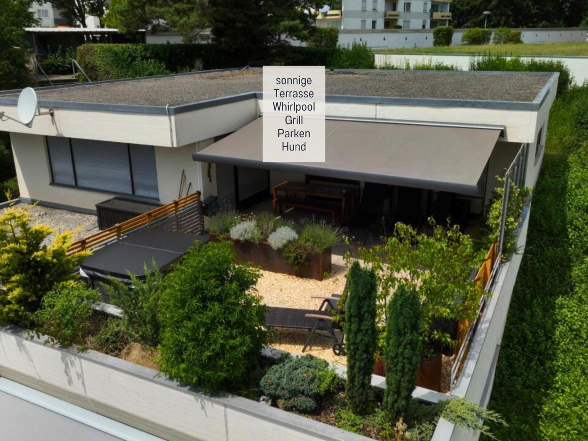 Sonnenterrasse - 3 Schlafzimmer, Whirlpool & Alpenblick - Perfekt Fuer Romantik Oder Familienurlaub Mit Kind , Hund Willkommen By Ferienwohnenamsee - Uberlingen Zewnętrze zdjęcie