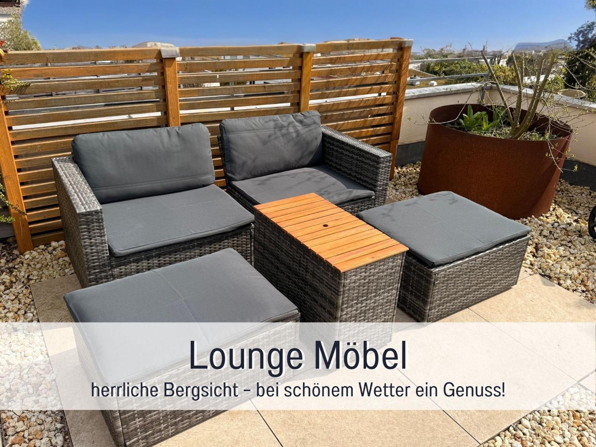 Sonnenterrasse - 3 Schlafzimmer, Whirlpool & Alpenblick - Perfekt Fuer Romantik Oder Familienurlaub Mit Kind , Hund Willkommen By Ferienwohnenamsee - Uberlingen Zewnętrze zdjęcie