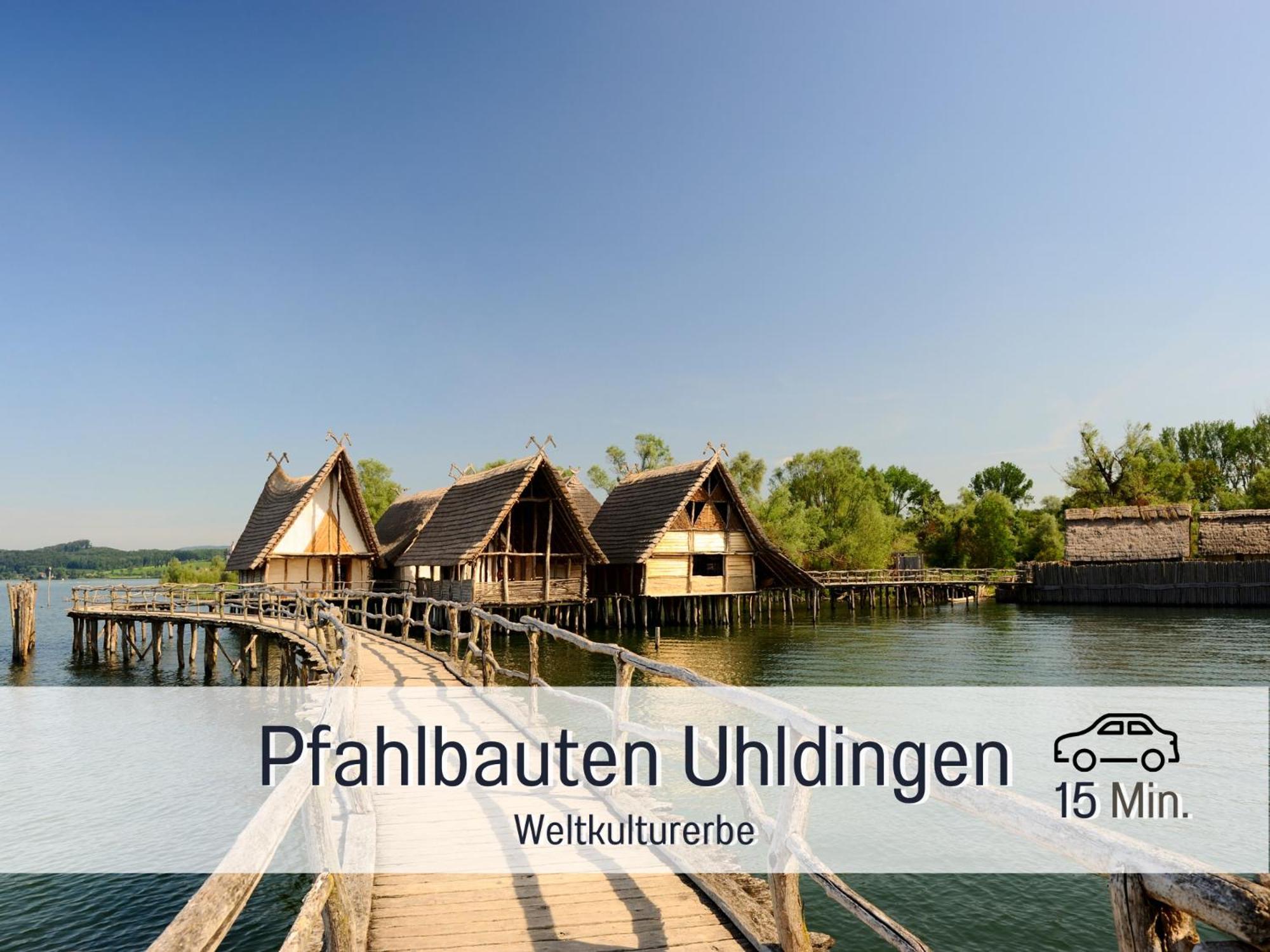 Sonnenterrasse - 3 Schlafzimmer, Whirlpool & Alpenblick - Perfekt Fuer Romantik Oder Familienurlaub Mit Kind , Hund Willkommen By Ferienwohnenamsee - Uberlingen Zewnętrze zdjęcie