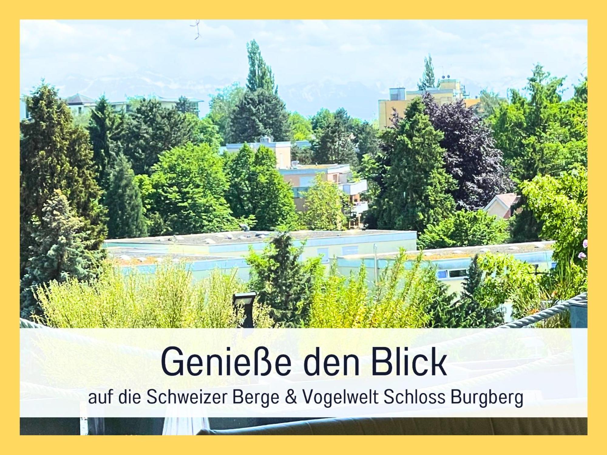 Sonnenterrasse - 3 Schlafzimmer, Whirlpool & Alpenblick - Perfekt Fuer Romantik Oder Familienurlaub Mit Kind , Hund Willkommen By Ferienwohnenamsee - Uberlingen Zewnętrze zdjęcie